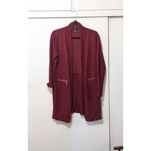 Joan Vass New York long cardigan sweater